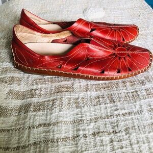 Pikolinos Leather Ballerinas